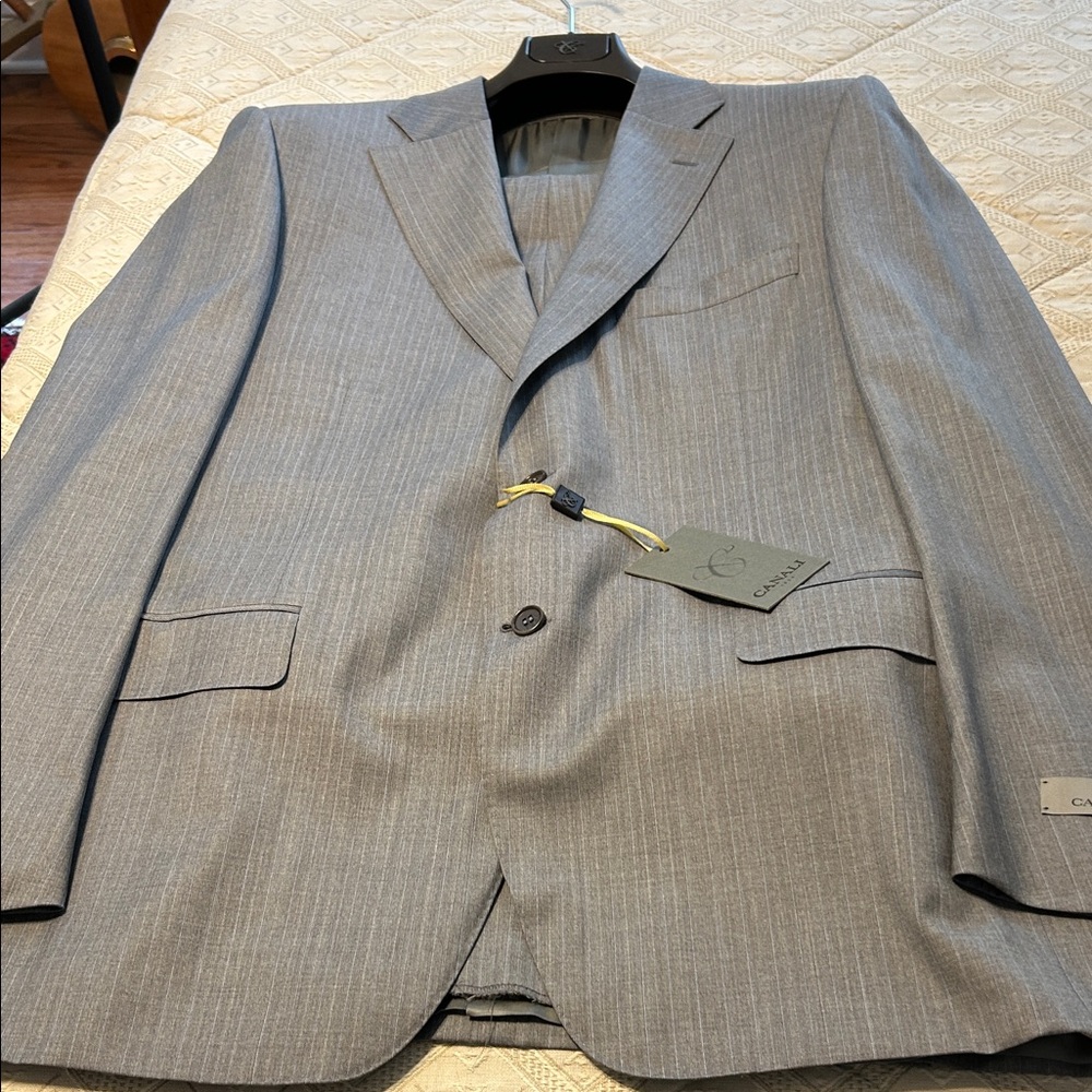 Canali Pinstripe Suit